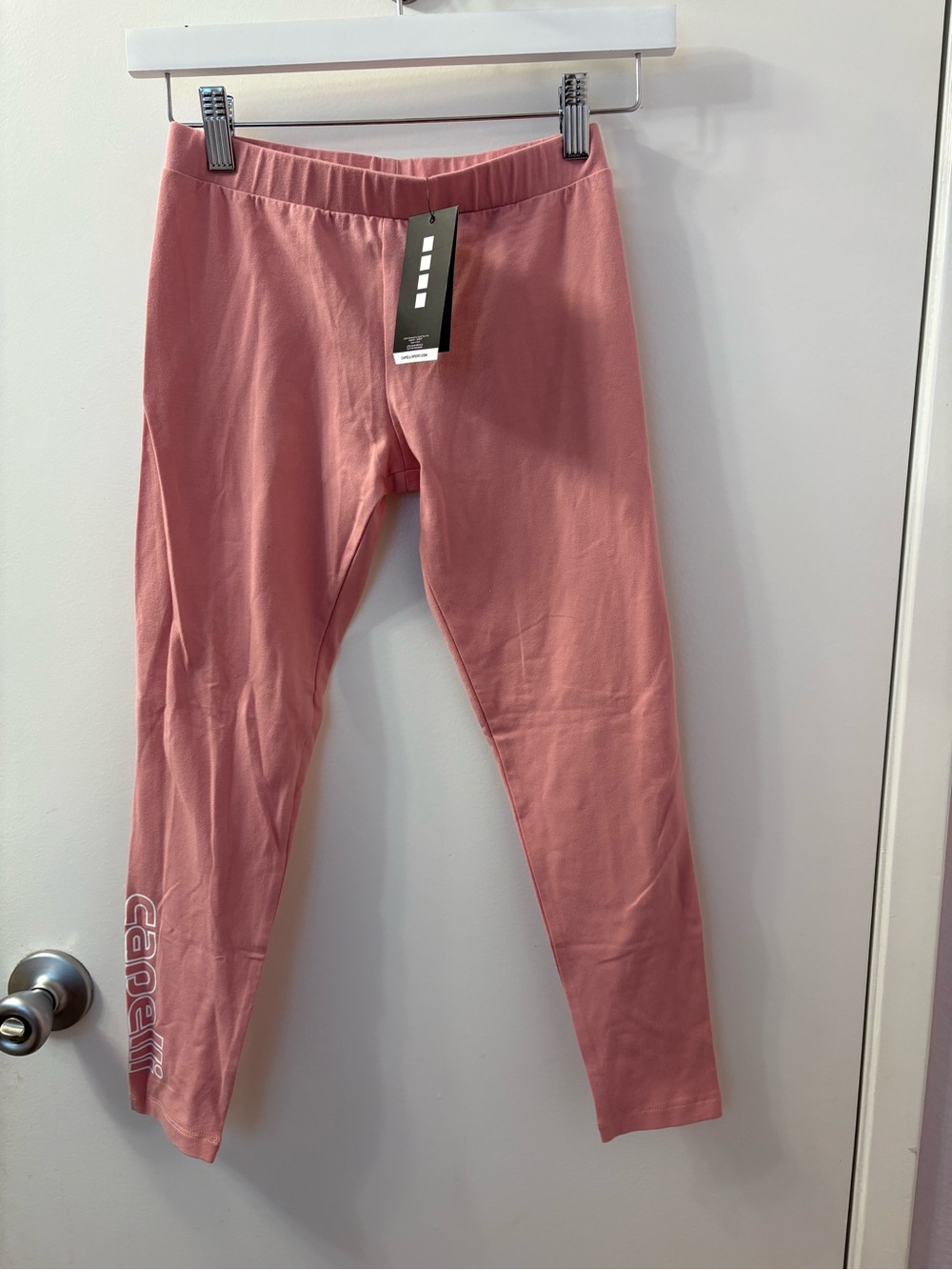 Capelli Kids Pink Leggings - Soft Stretch Bottoms NWT Size 10-12